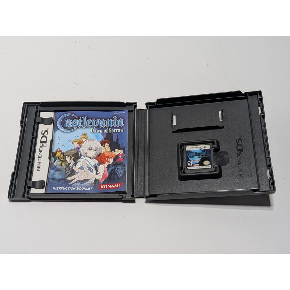 Castlevania: Dawn of Sorrow Nintendo DS 2005, Complete in Box, Tested Working - Picture 2 of 4